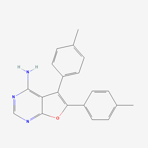 5,6-bis(4-methylphenyl)furo[2,3-d]pyrimidin-4-amine (CAS: 501693-54-5) - Related Chemical Product