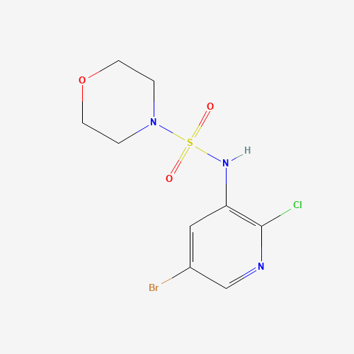 N-(5-bromo-2-chloropyridin-3-yl)morpholine-4-sulfonamide (CAS: 1162680-93-4) - Related Chemical Product