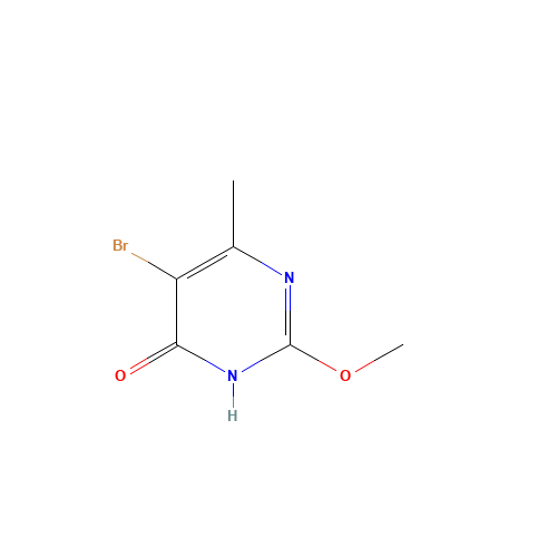 5-bromo-2-methoxy-6-methyl-1H-pyrimidin-4-one (CAS: 55996-07-1) - Related Chemical Product