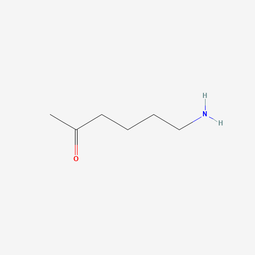 6-aminohexan-2-one (CAS: 26342-06-3) - Chemical Structure and Molecular Formula 
