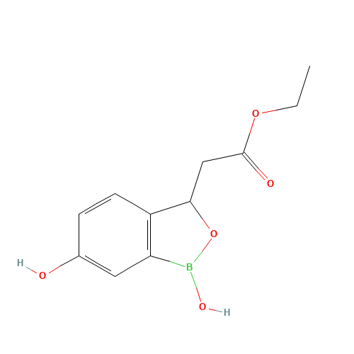 ethyl 2-(1,6-dihydroxy-3H-2,1-benzoxaborol-3-yl)acetate (CAS: 1196474-89-1) - Related Chemical Product