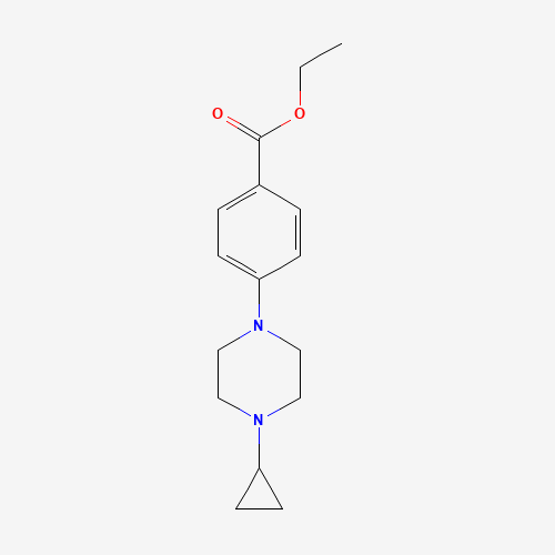 ethyl 4-(4-cyclopropylpiperazin-1-yl)benzoate (CAS: 1035271-08-9) - Related Chemical Product
