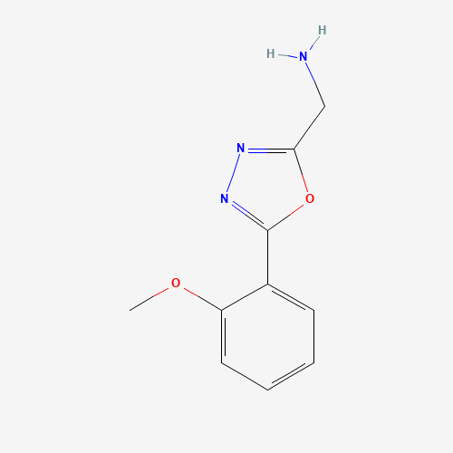 [5-(2-methoxyphenyl)-1,3,4-oxadiazol-2-yl]methanamine (CAS: 944897-80-7) - Related Chemical Product