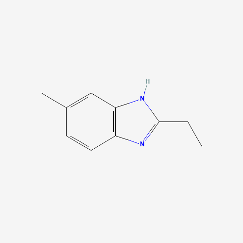2-ethyl-6-methyl-1H-benzimidazole (CAS: 30411-81-5) - Chemical Structure and Molecular Formula 