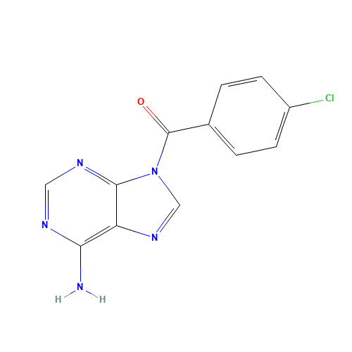 (6-aminopurin-9-yl)-(4-chlorophenyl)methanone (CAS: 126749-53-9) - Related Chemical Product
