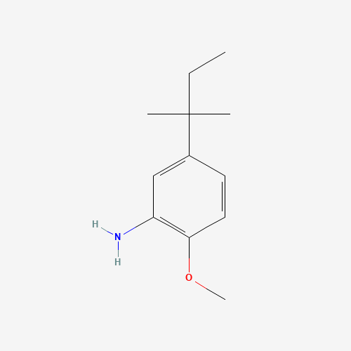 2-methoxy-5-(2-methylbutan-2-yl)aniline (CAS: 91553-00-3) - Related Chemical Product