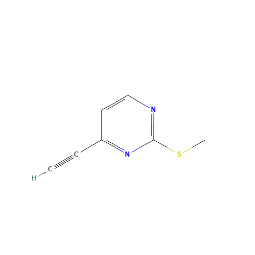4-ethynyl-2-methylsulfanylpyrimidine (CAS: 544675-64-1) - Related Chemical Product