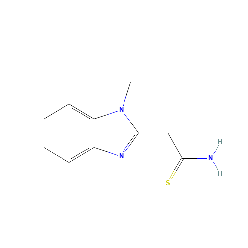 2-(1-methylbenzimidazol-2-yl)ethanethioamide (CAS: 61689-99-4) - Related Chemical Product