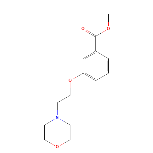 methyl 3-(2-morpholin-4-ylethoxy)benzoate (CAS: 249937-00-6) - Related Chemical Product