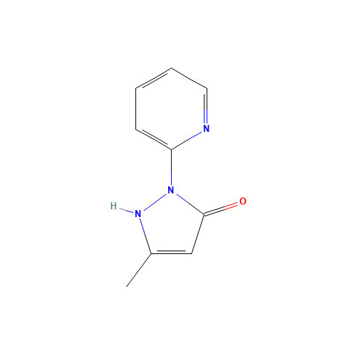 5-methyl-2-pyridin-2-yl-1H-pyrazol-3-one (CAS: 38695-92-0) - Related Chemical Product