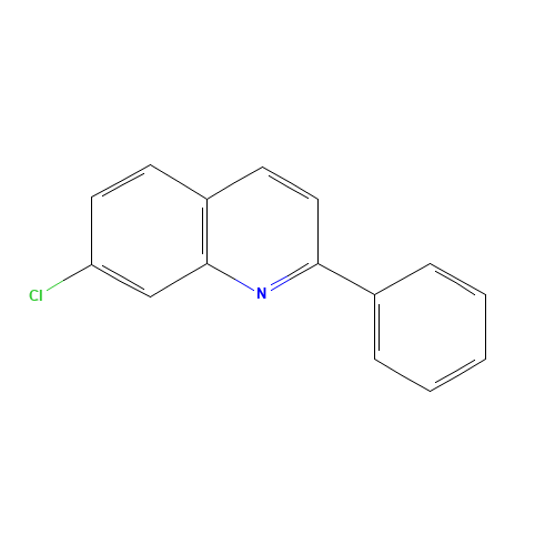 7-chloro-2-phenylquinoline (CAS: 61687-26-1) - Chemical Structure and Molecular Formula 