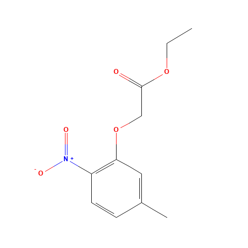 ethyl 2-(5-methyl-2-nitrophenoxy)acetate (CAS: 139502-97-9) - Related Chemical Product