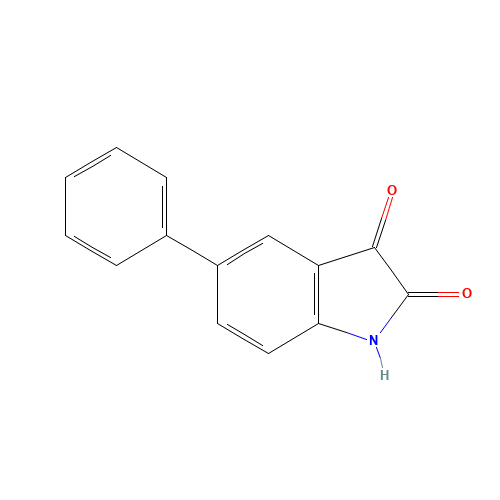 5-phenyl-1H-indole-2,3-dione (CAS: 109496-98-2) - Related Chemical Product
