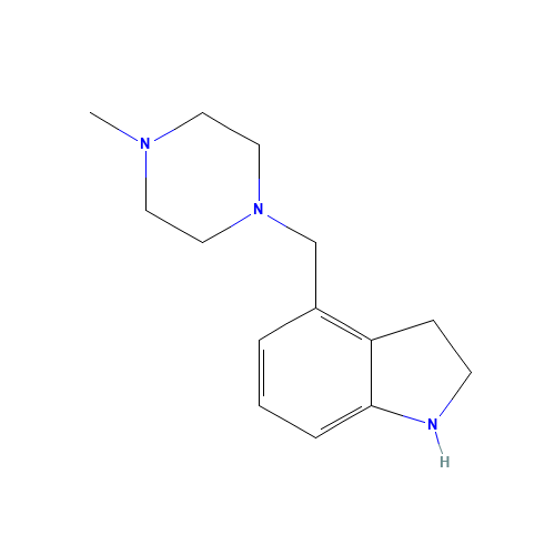 4-[(4-methylpiperazin-1-yl)methyl]-2,3-dihydro-1H-indole (CAS: 1383974-40-0) - Related Chemical Product