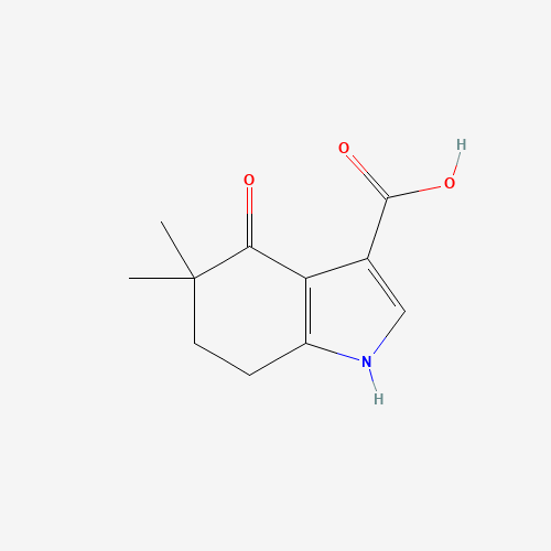 5,5-dimethyl-4-oxo-6,7-dihydro-1H-indole-3-carboxylic acid (CAS: 202209-57-2) - Related Chemical Product