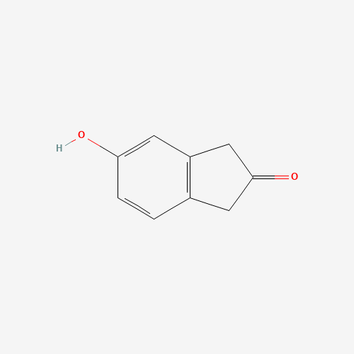 5-hydroxy-1,3-dihydroinden-2-one (CAS: 52727-23-8) - Chemical Structure and Molecular Formula 
