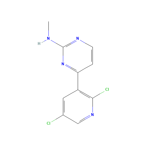 4-(2,5-dichloropyridin-3-yl)-N-methylpyrimidin-2-amine (CAS: 945599-32-6) - Related Chemical Product
