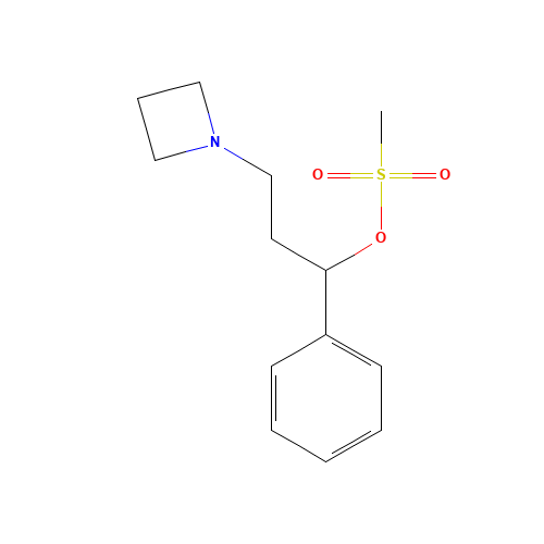 [3-(azetidin-1-yl)-1-phenylpropyl] methanesulfonate (CAS: 1373823-59-6) - Related Chemical Product