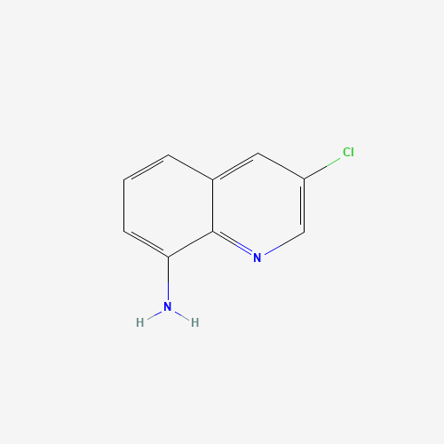 3-chloroquinolin-8-amine (CAS: 139399-66-9) - Chemical Structure and Molecular Formula 