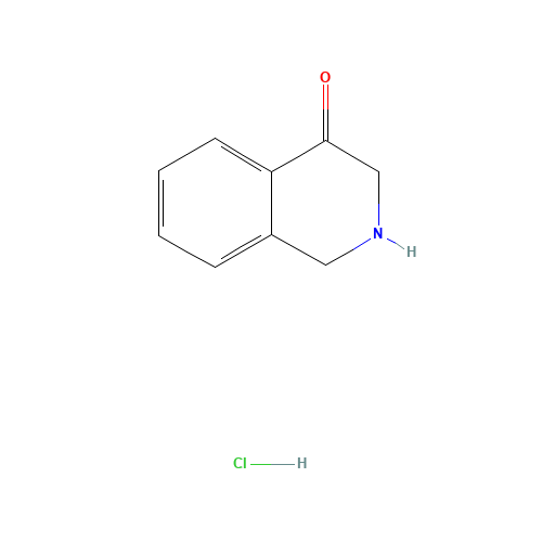 2,3-dihydro-1H-isoquinolin-4-one;hydrochloride (CAS: 1196157-36-4) - Chemical Structure and Molecular Formula 