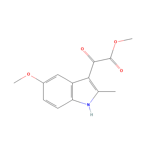 methyl 2-(5-methoxy-2-methyl-1H-indol-3-yl)-2-oxoacetate (CAS: 19414-86-9) - Related Chemical Product