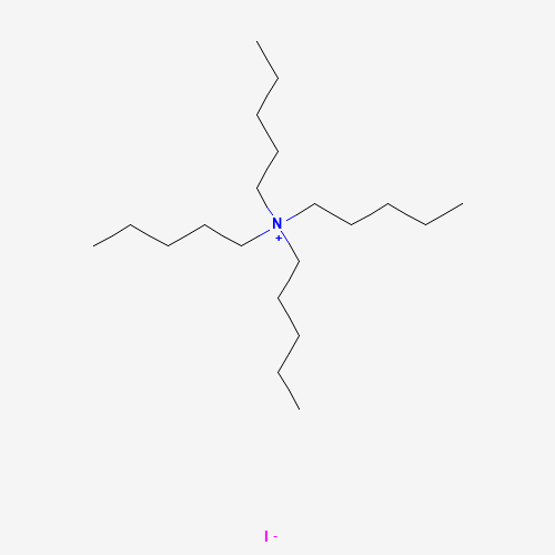 tetrapentylazanium;iodide (CAS: 2498-20-6) - Chemical Structure and Molecular Formula 