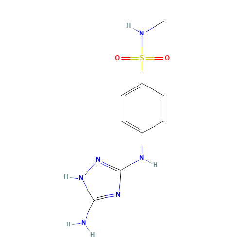 4-[(5-amino-1H-1,2,4-triazol-3-yl)amino]-N-methylbenzenesulfonamide (CAS: 443799-42-6) - Related Chemical Product