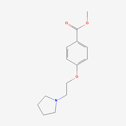 methyl 4-(2-pyrrolidin-1-ylethoxy)benzoate (CAS: 63675-89-8) - Related Chemical Product