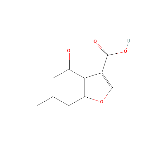 6-methyl-4-oxo-6,7-dihydro-5H-1-benzofuran-3-carboxylic acid (CAS: 197300-47-3) - Related Chemical Product