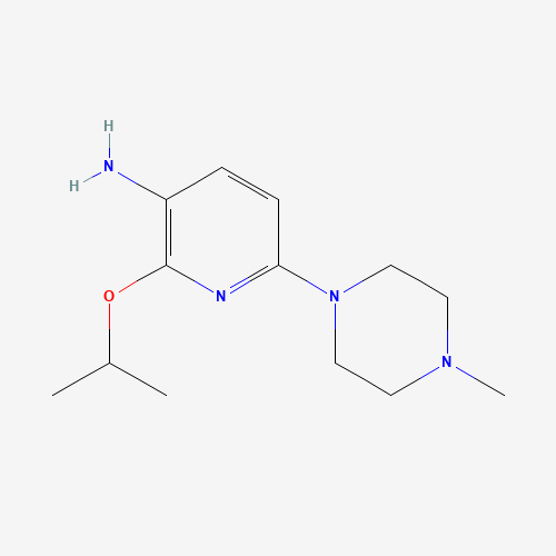 6-(4-methylpiperazin-1-yl)-2-propan-2-yloxypyridin-3-amine (CAS: 1095033-59-2) - Related Chemical Product