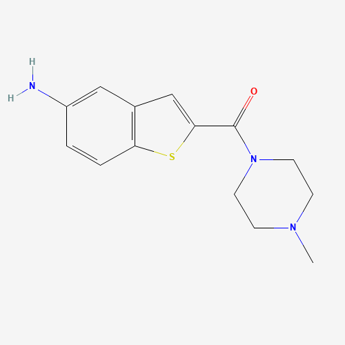 (5-amino-1-benzothiophen-2-yl)-(4-methylpiperazin-1-yl)methanone (CAS: 478076-65-2) - Related Chemical Product