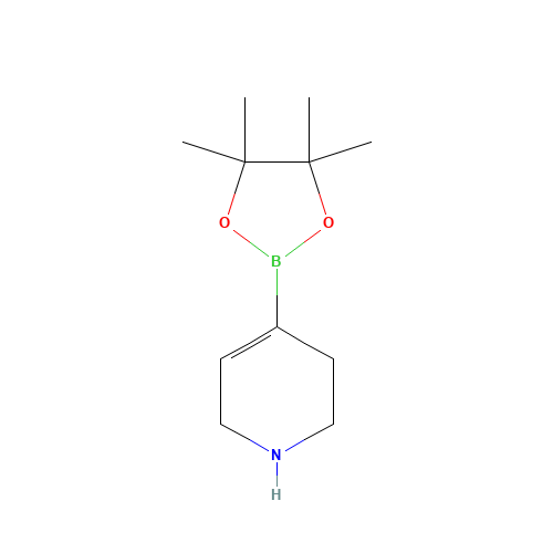 4-(4,4,5,5-tetramethyl-1,3,2-dioxaborolan-2-yl)-1,2,3,6-tetrahydropyridine (CAS: 375853-82-0) - Related Chemical Product