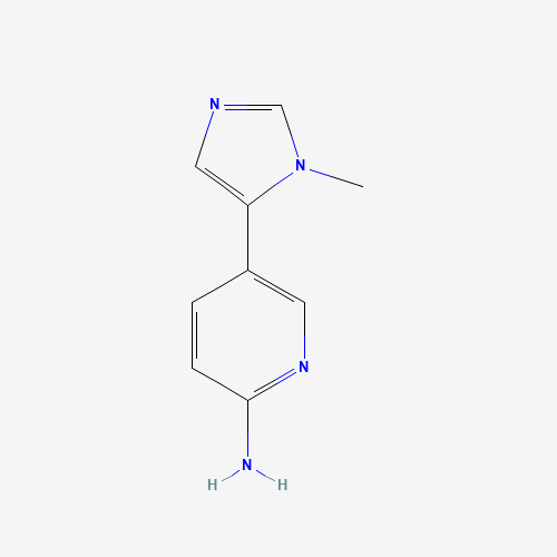 5-(3-methylimidazol-4-yl)pyridin-2-amine (CAS: 1177269-08-7) - Related Chemical Product