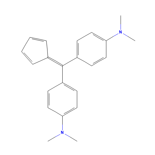 4-[cyclopenta-2,4-dien-1-ylidene-[4-(dimethylamino)phenyl]methyl]-N,N-dimethylaniline (CAS: 14060-53-8) - Related Chemical Product