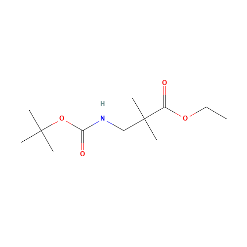 ethyl 2,2-dimethyl-3-[(2-methylpropan-2-yl)oxycarbonylamino]propanoate (CAS: 204514-14-7) - Related Chemical Product