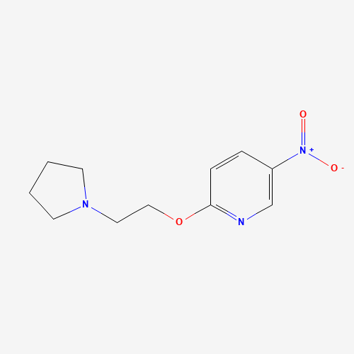 5-nitro-2-(2-pyrrolidin-1-ylethoxy)pyridine (CAS: 945720-39-8) - Related Chemical Product