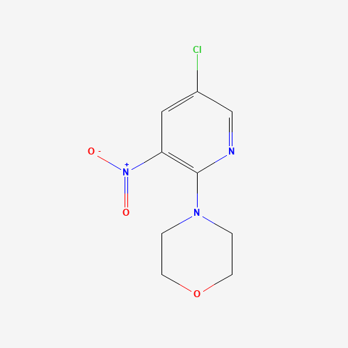 4-(5-chloro-3-nitropyridin-2-yl)morpholine (CAS: 1259439-03-6) - Chemical Structure and Molecular Formula 