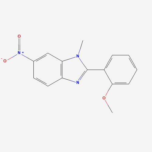 2-(2-methoxyphenyl)-1-methyl-6-nitrobenzimidazole (CAS: 863771-22-6) - Related Chemical Product