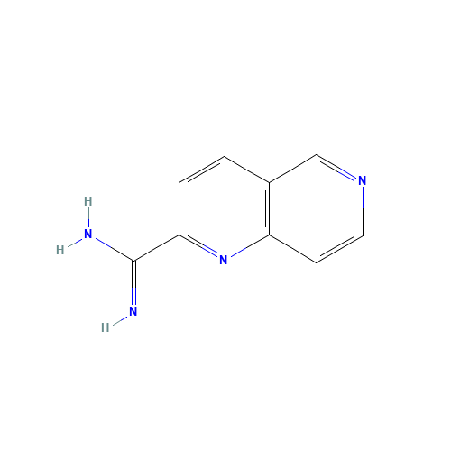 1,6-naphthyridine-2-carboximidamide (CAS: 1179532-96-7) - Related Chemical Product