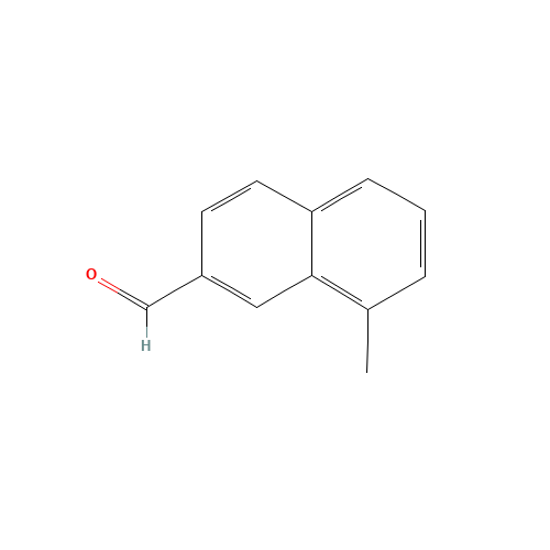 8-methylnaphthalene-2-carbaldehyde (CAS: 63216-67-1) - Chemical Structure and Molecular Formula 