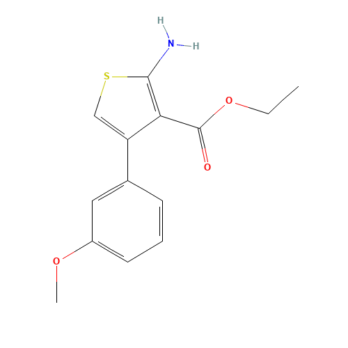 ethyl 2-amino-4-(3-methoxyphenyl)thiophene-3-carboxylate (CAS: 312289-23-9) - Related Chemical Product