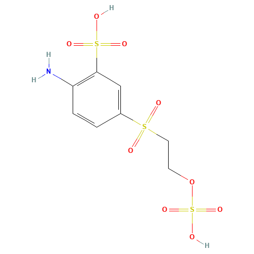 2-amino-5-(2-sulfooxyethylsulfonyl)benzenesulfonic acid (CAS: 42986-22-1) - Related Chemical Product