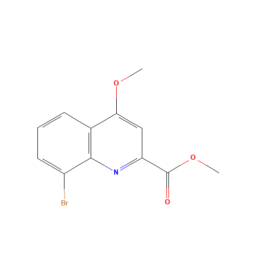 methyl 8-bromo-4-methoxyquinoline-2-carboxylate (CAS: 921760-93-2) - Related Chemical Product