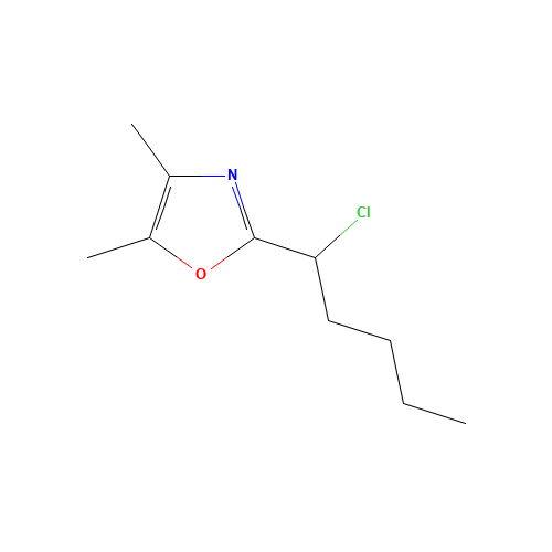 2-(1-chloropentyl)-4,5-dimethyl-1,3-oxazole (CAS: 907200-72-0) - Related Chemical Product