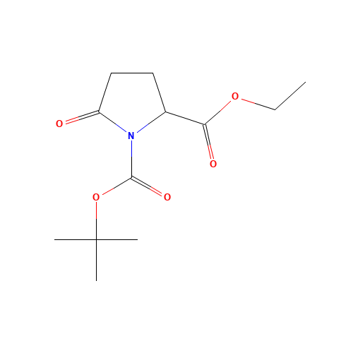 1-O-tert-butyl 2-O-ethyl 5-oxopyrrolidine-1,2-dicarboxylate (CAS: 251924-83-1) - Related Chemical Product