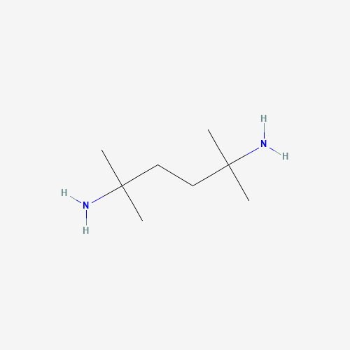 2,5-dimethylhexane-2,5-diamine (CAS: 23578-35-0) - Chemical Structure and Molecular Formula 
