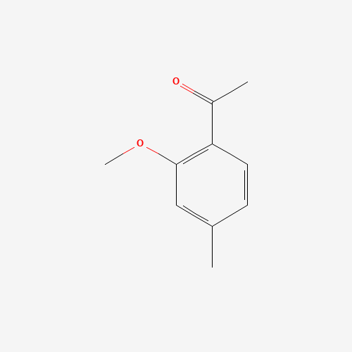 1-(2-methoxy-4-methylphenyl)ethanone (CAS: 35633-35-3) - Chemical Structure and Molecular Formula 