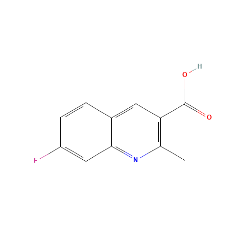 7-fluoro-2-methylquinoline-3-carboxylic acid (CAS: 879361-44-1) - Related Chemical Product