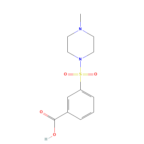 3-(4-methylpiperazin-1-yl)sulfonylbenzoic acid (CAS: 380339-63-9) - Related Chemical Product