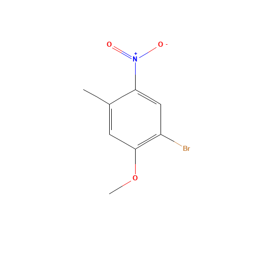 1-bromo-2-methoxy-4-methyl-5-nitrobenzene (CAS: 861076-28-0) - Related Chemical Product